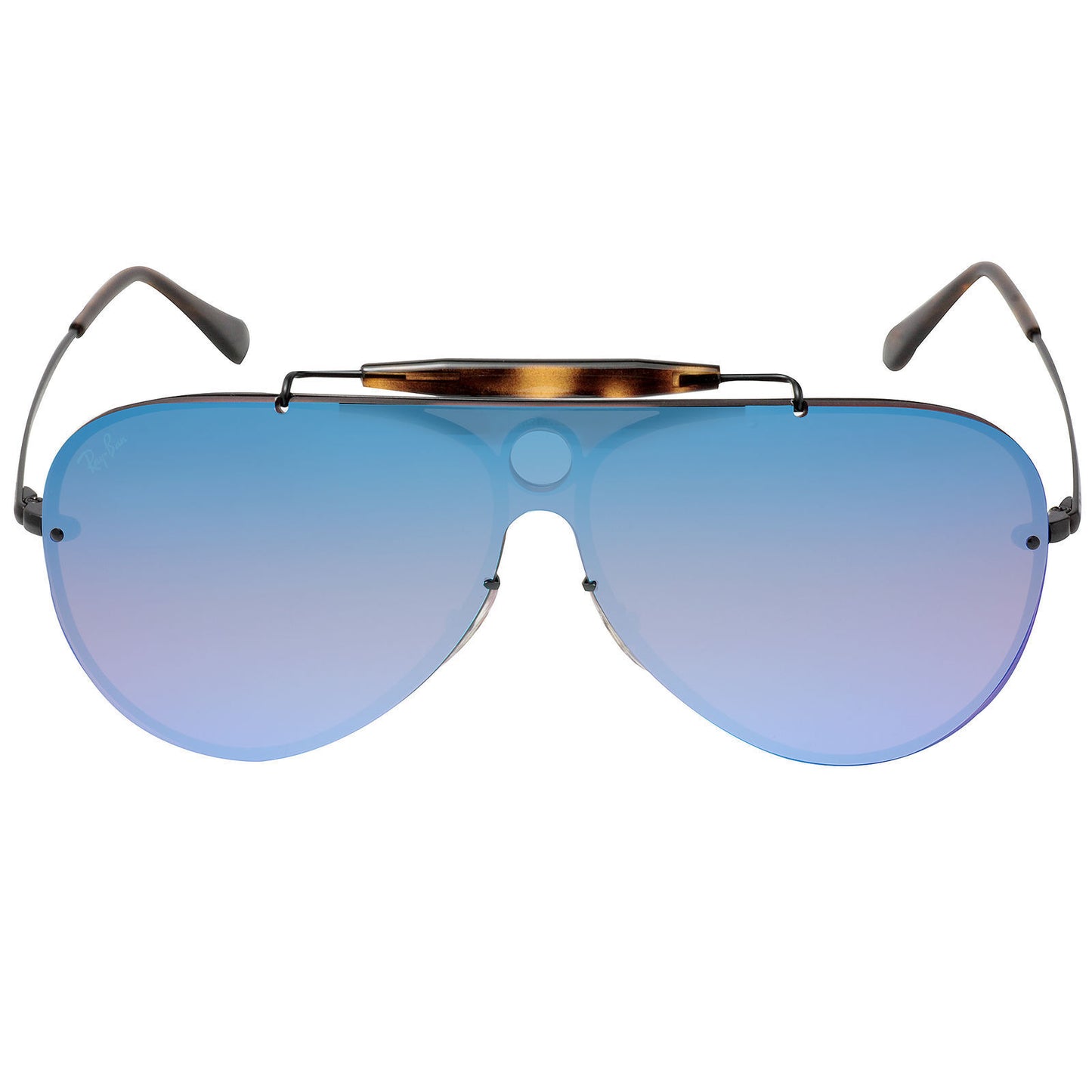 Ray Ban Rb3581n 153/7v Aviator Shooter Blaze Azul Espejo