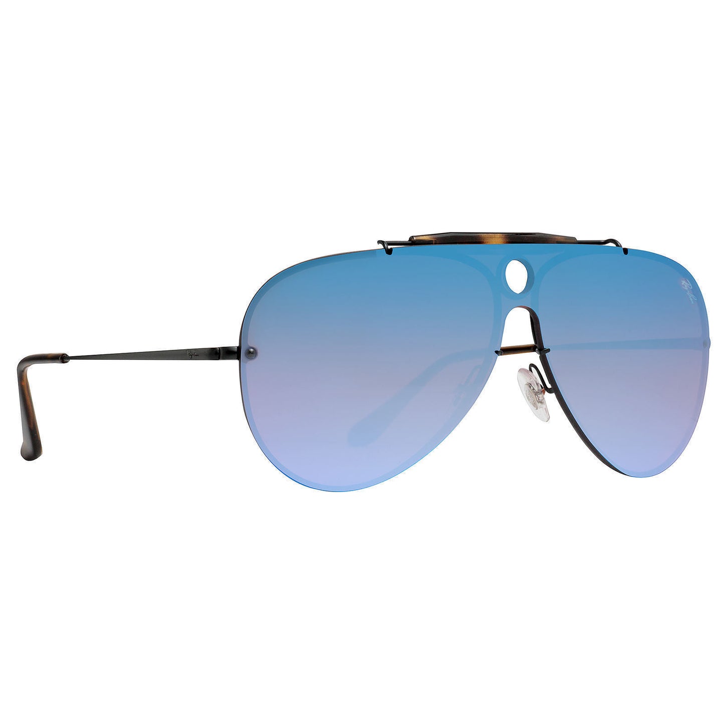 Ray Ban Rb3581n 153/7v Aviator Shooter Blaze Azul Espejo